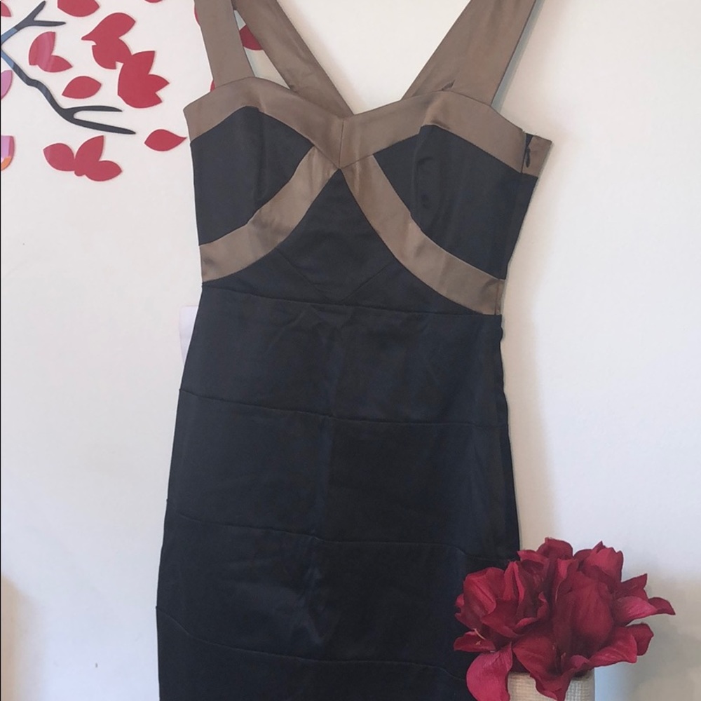 NWT ASOS Fitted Bondage Mini Dress